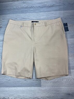 Lauren Ralph Lauren Tan Bermuda Shorts - size 22W NWT